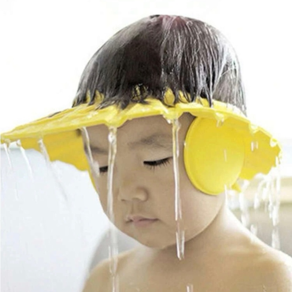 1pc Random Color Adjustable Baby
Bathing Cap with Ear Protection - Picture 2 of 8